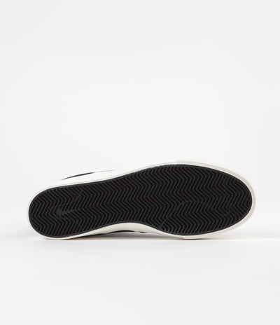 Nike SB Stefan Janoski Slip Mid Remastered Shoes - Black / Black - Pale Ivory - Black
