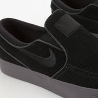 Nike SB Stefan Janoski Slip On Shoes - Black / Black - Thunder Grey thumbnail