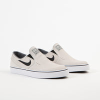 Sb janoski light bone  and  white slip-on skate shoes discount