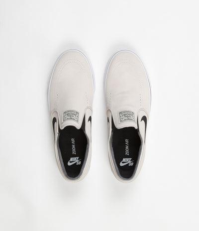 Nike SB Stefan Janoski Slip On Shoes - Light Bone / Black - White - Black
