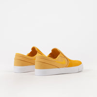 Nike SB Stefan Janoski Slip On Shoes - Yellow Ochre / Yellow Ochre - White thumbnail