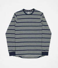 Nike SB Stripe Long Sleeve T-Shirt - Obsidian / Obsidian