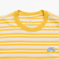Nike SB Striped T-Shirt - Dark Sulfur / Sanddrift / Sail thumbnail