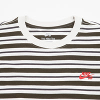 Nike SB Striped T-Shirt - Sail / Dark Smoke Grey / Sequoia thumbnail