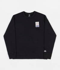 Nike SB Stripes Crewneck Sweatshirt - Black / White