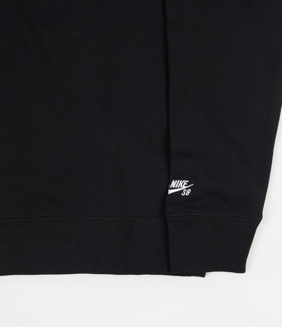 Nike SB Stripes Crewneck Sweatshirt - Black / White