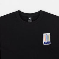Nike SB Stripes Crewneck Sweatshirt - Black / White thumbnail