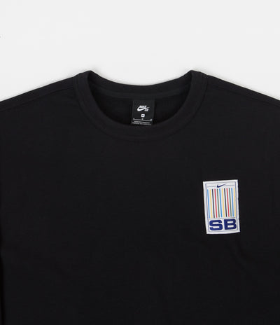 Nike SB Stripes Crewneck Sweatshirt - Black / White