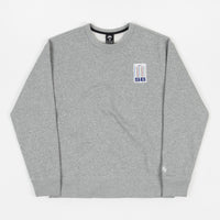 Nike SB Stripes Crewneck Sweatshirt - Dark Grey Heather / White thumbnail