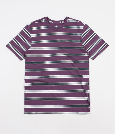 Nike SB Summer Stripe T-Shirt - Pro Purple / Pro Purple