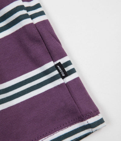 Nike SB Summer Stripe T-Shirt - Pro Purple / Pro Purple