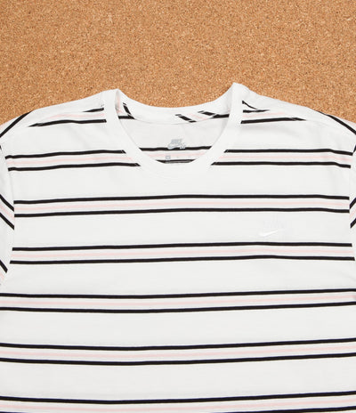 Nike SB Summer Stripe T-Shirt - White / White