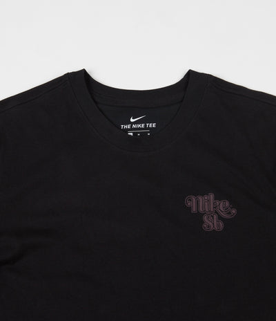 Nike SB Sunrise T-Shirt - Black / Mahogany