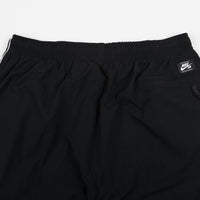 Nike SB Swoosh Track Pants in Black and White / White thumbnail