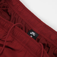 Nike SB Swoosh Track Pants - Team Crimson / Obsidian / Obsidian thumbnail