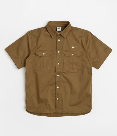 Nike SB Tanglin Short Sleeve Shirt - Ale Brown / Coconut Milk