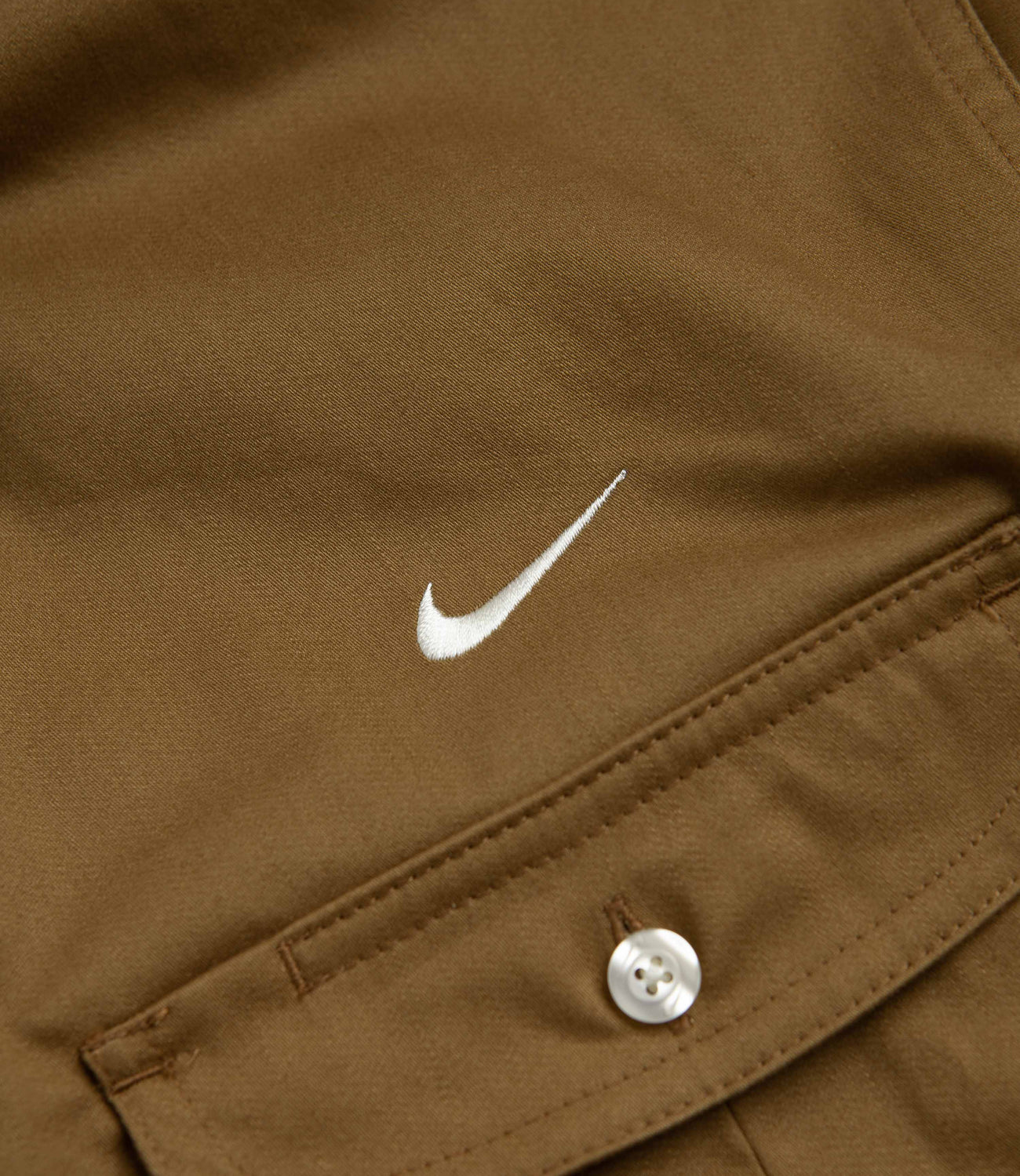 Nike SB Tanglin Short Sleeve Shirt - Ale Brown / Coconut Milk | Flatspot