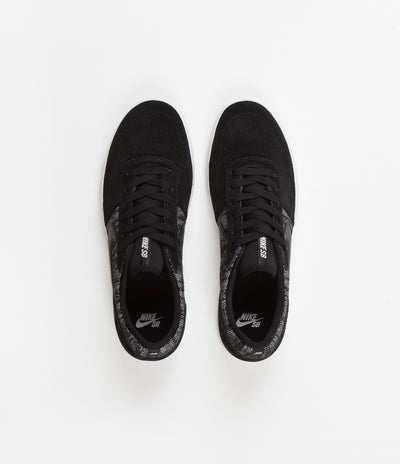 Nike SB Team Classic Premium Shoes - Black / Black - Summit White