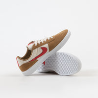 Nike SB Team Classic Shoes - Golden Beige / University Red - Light Cream thumbnail