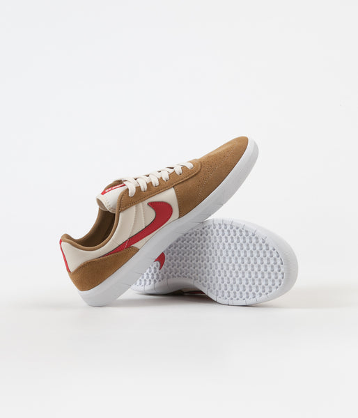 nike sb team classic golden beige university red