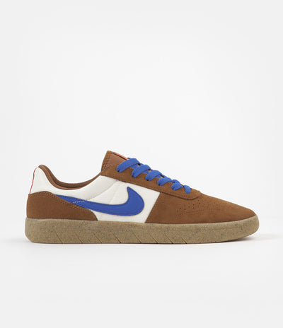 Nike SB Team Classic Shoes - Light British Tan / Pacific Blue - Pale Ivory
