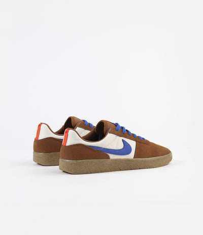 Nike SB Team Classic Shoes - Light British Tan / Pacific Blue - Pale Ivory