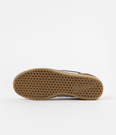 Nike SB Team Classic Shoes - Light British Tan / Pacific Blue - Pale Ivory