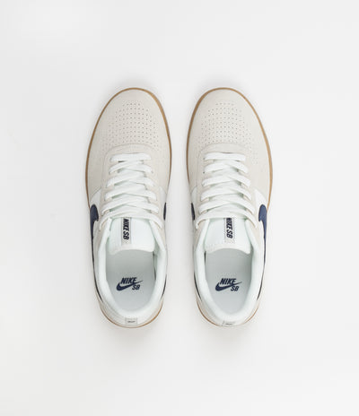 Nike SB Team Classic Shoes - Summit White / Blue Void - White | Flatspot