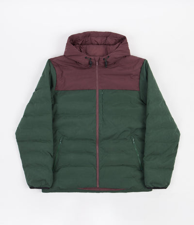 Nike SB Therma-FIT Synthetic-Fill Jacket - Noble Green / Dark Wine