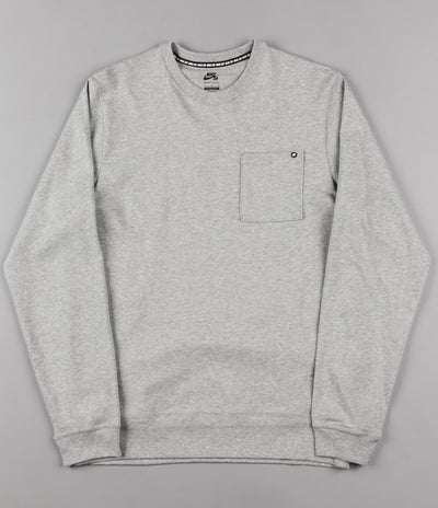 Nike SB Top Crewneck Sweatshirt - Dark Grey Heather