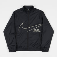 Nike SB Track Jacket - Black / Black / Black / Fossil thumbnail