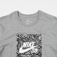 Nike SB Triangle HBR T-Shirt - Dark Grey Heather / Summit White thumbnail