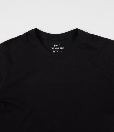 Nike SB Triple Stack Long Sleeve T-Shirt - Black / Blue Stardust