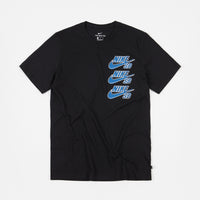 Nike SB Triple Stack T-Shirt - Black / Blue Stardust thumbnail