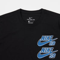 Nike SB Triple Stack T-Shirt - Black / Blue Stardust thumbnail