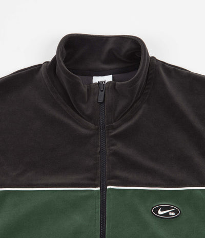 Nike SB Velour Jacket - Noble Green / Black / Black / Noble Green