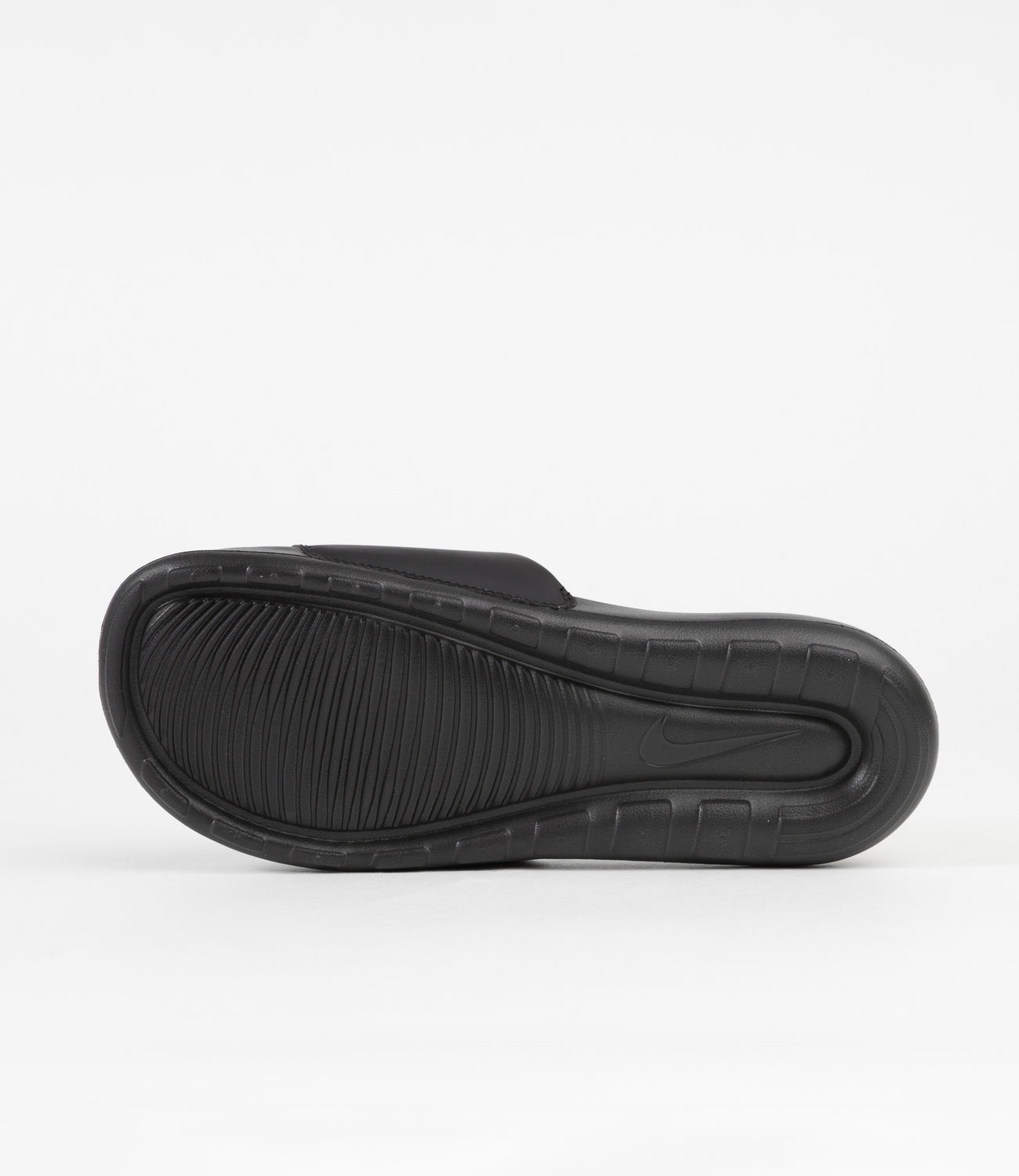 Nike SB Victori One Slides Black White Black Flatspot
