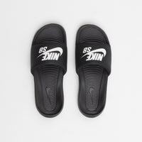 Nike SB Victori One Slides - Black / White - Black thumbnail