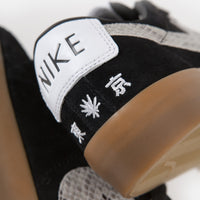 Nike SB x Wacko Maria Blazer Low GT QS Shoes - Black / Light Bone - White - Gum Medium Brown thumbnail
