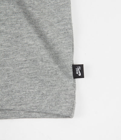 Nike SB Waxed T-Shirt - Dark Grey Heather