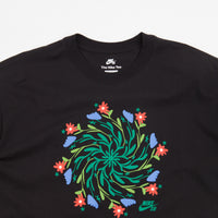 Nike SB Wild Flower T-Shirt - Black thumbnail