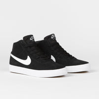 Nike SB Womens Bruin High Shoes - Black / White - Black - Gum Light Brown thumbnail