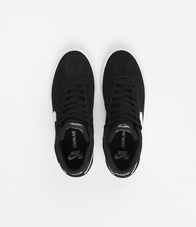 Nike SB Womens Bruin High Shoes - Black / White - Black - Gum Light Brown
