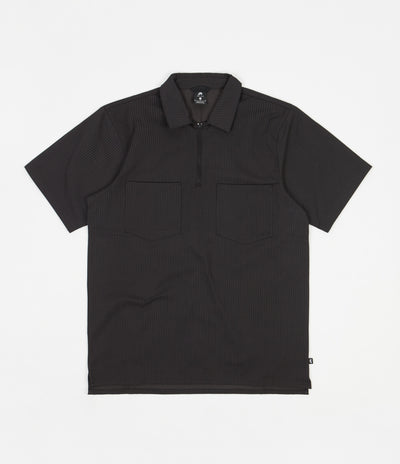Nike SB Woven Polo Shirt - Black / Off Noir