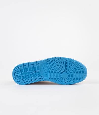 Nike SB x Air Jordan 1 Low Shoes - Desert Ore / Royal Blue - Dark Powder Blue