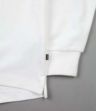 Nike SB x Ben-G Long Sleeve Polo Shirt - White / Black