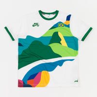 Nike SB x Parra 'Brazil Federation Kit' Jersey - White / Clover thumbnail