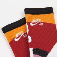 Nike SB x Parra 'Japan Federation Kit' Socks - White / Black / White thumbnail