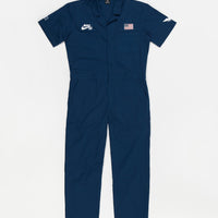 Nike SB x Parra 'USA Federation Kit' Coveralls - Brave Blue / White thumbnail