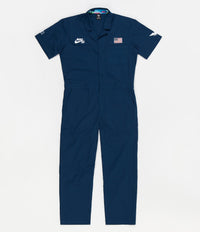 Nike SB x Parra 'USA Federation Kit' Coveralls - Brave Blue / White